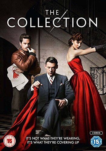 DVD cover for "The Collection" featuring three people posing on a staircase.