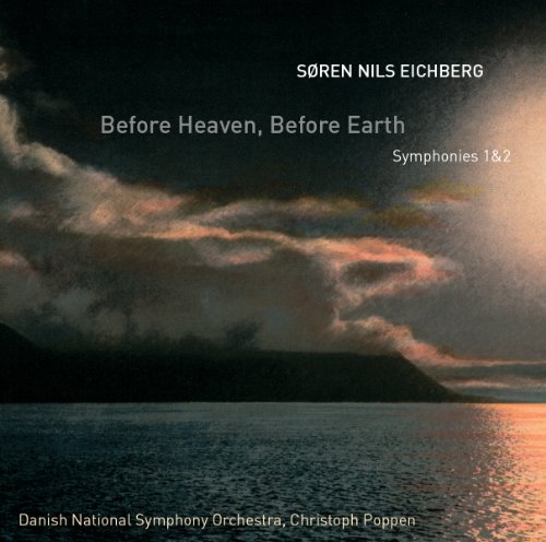 CD cover with stormy sky and water, text reading "Before Heaven & Earth".