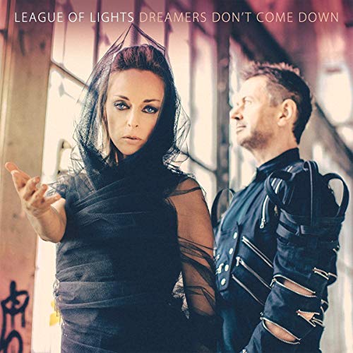 CD cover featuring two people in dark clothing, looking forward.