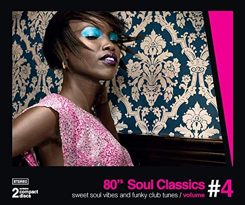 CD cover featuring a woman with vibrant makeup against patterned wallpaper.