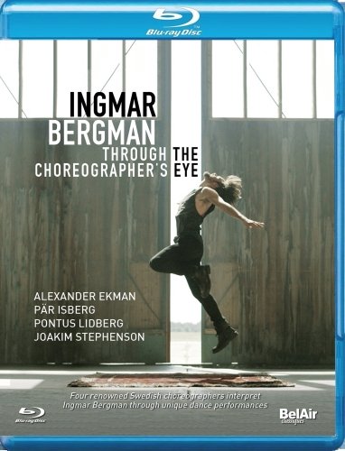 Blu-ray case with a dancer jumping in front of a wooden wall.