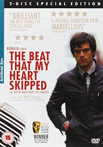 DVD cover for “The Beat That My Heart Skipped” featuring Romain Duris.