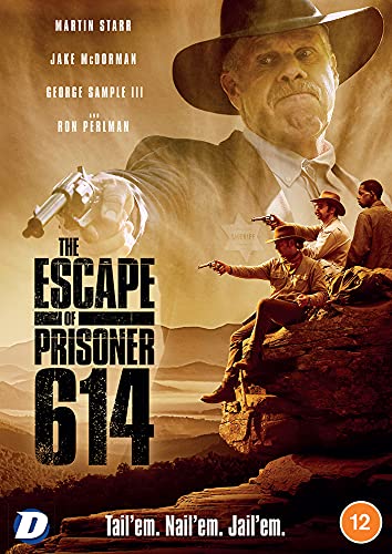DVD cover for "Escape Of Prisoner 614" featuring a sheriff and gun.