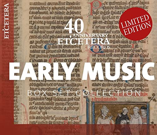CD box set cover with illuminated manuscript background and "Early Music" text.