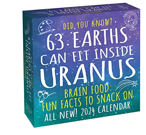 Did You Know? 2024 Day-to-Day Calendar: 63 Earths Can Fit Inside Uranus