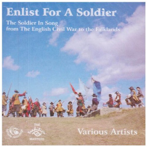 CD cover: "Enlist For A Soldier" with historical battle scene illustration.