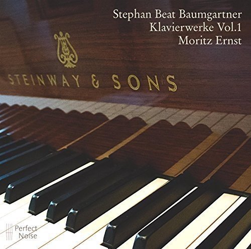 "CD cover featuring a close-up of a Steinway & Sons piano's keys and interior."