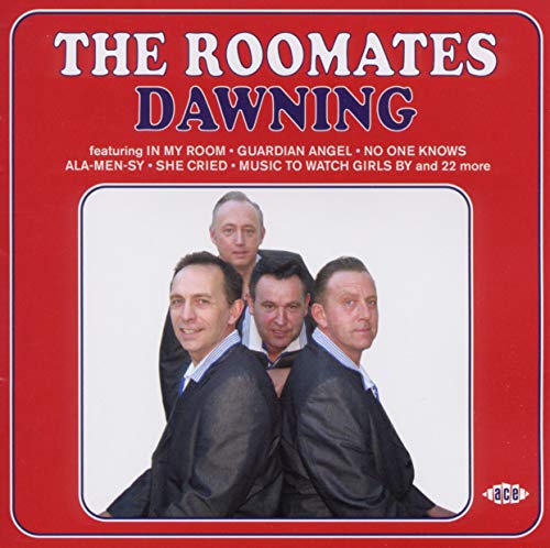 CD cover for The Roomates’ “Dawning” featuring a group portrait.