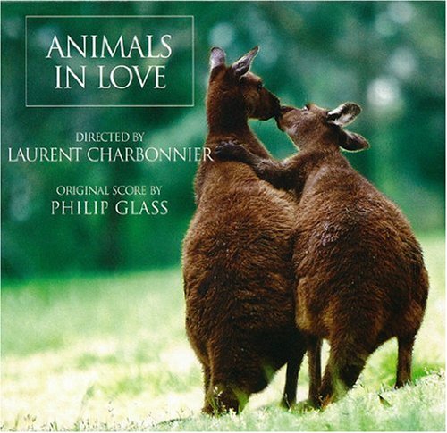 CD cover: Two kangaroos embracing against a blurred green background.