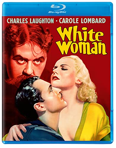 Blu-ray cover for "White Woman" featuring two actors in dramatic poses.