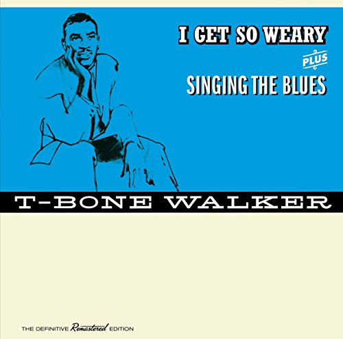 T-Bone Walker CD cover with a blue and cream color scheme.