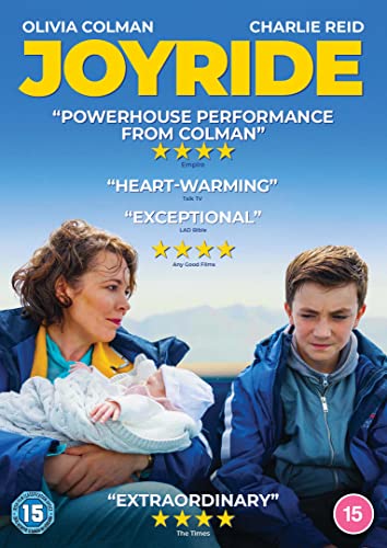 DVD cover for "Joyride" featuring a woman, child, and young boy.