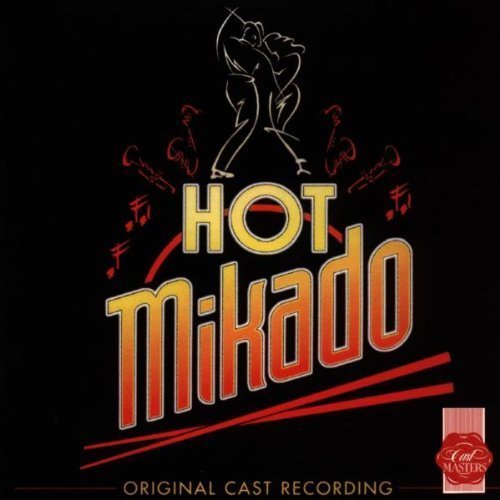"Album cover with 'HOT Mikado' in yellow and red text on black background."