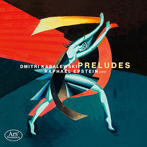 CD cover: abstract painting of a figure with red and blue accents.