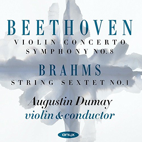 CD cover for Beethoven and Brahms classical music recordings.
