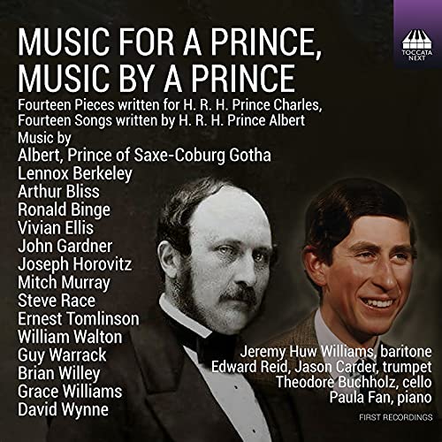 CD cover featuring portraits of Prince Albert and Prince Charles.