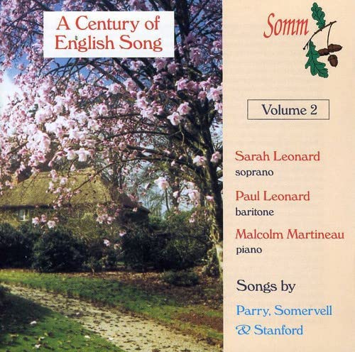 CD cover: flowering tree, text listing performers Leonard, Martinau, and Somm.