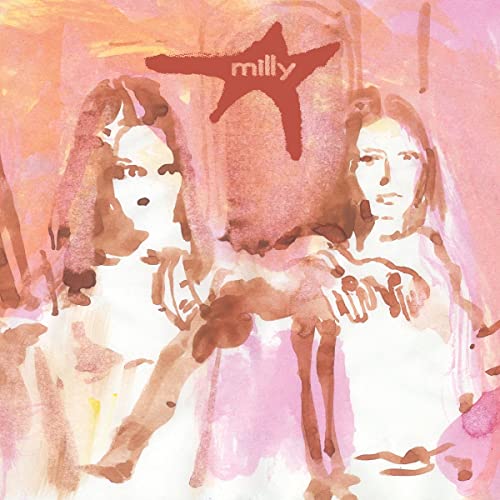 Watercolor painting of two women and a starfish, album cover art.