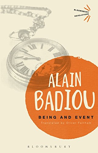 "Book cover with orange circle, author's name, and faded pocket watch image on beige background."