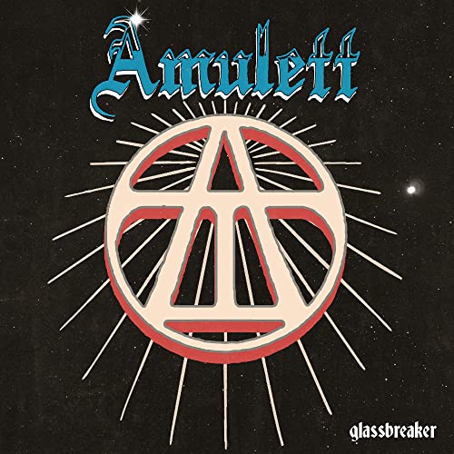 Amulett album cover: stylized "A" symbol within a radiating circle.