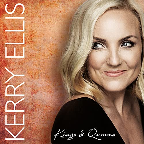 Kerry Ellis album cover, close-up of a blonde woman smiling.