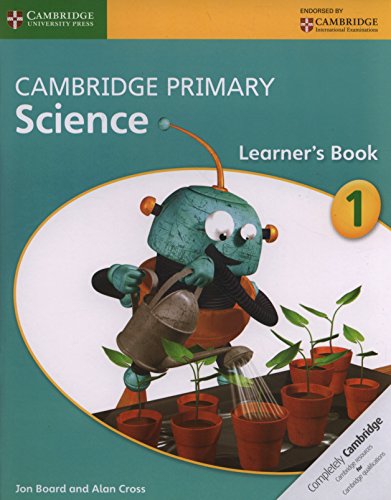 "Book cover with a cartoon robot watering plants, green background, and white text."