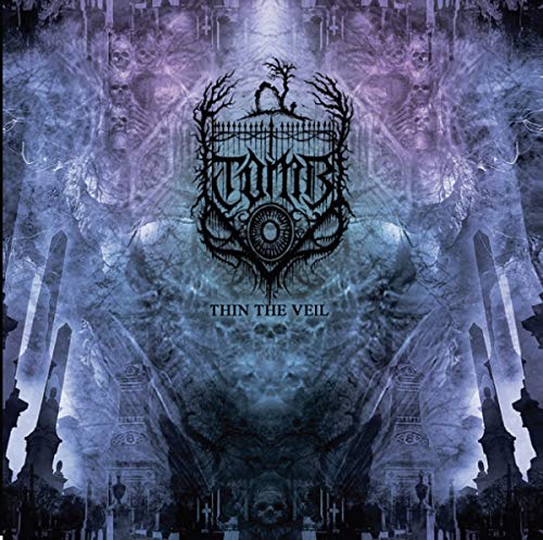 CD cover for T.o.m.b.'s "Thin The Veil" with gothic, spectral imagery.