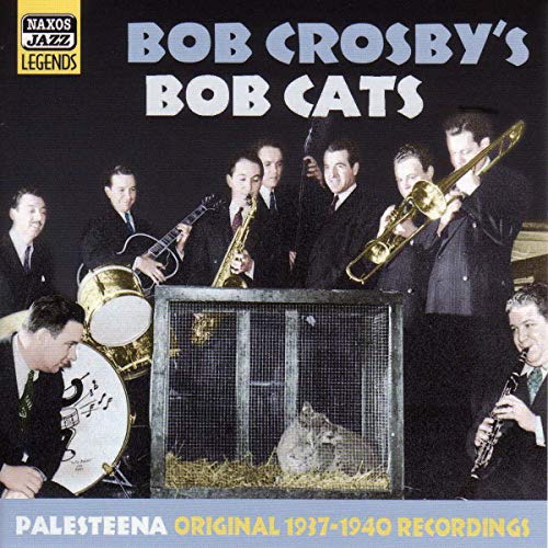 Bob Crosby and his Bob Cats jazz band with a rabbit.