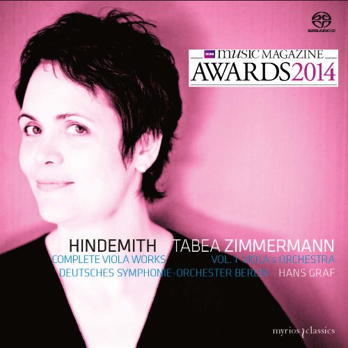 CD cover with a woman's portrait and text on a pink background.