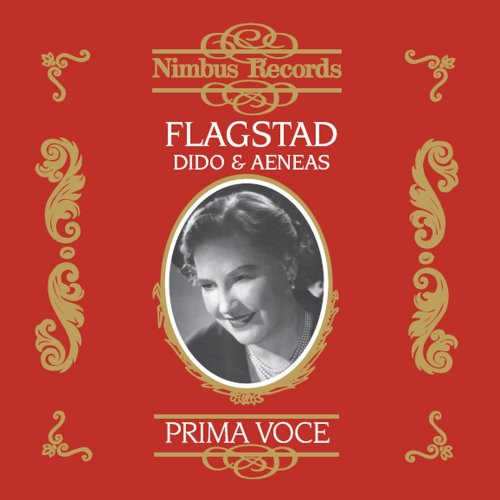 Red Nimbus Records CD cover featuring a portrait of Kirsten Flagstad.