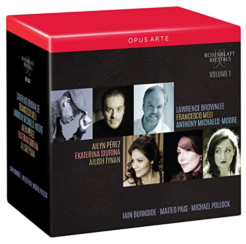A black music CD box with red top and six musician portraits.
