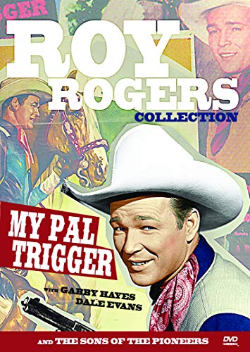 DVD cover for "My Pal Trigger" featuring Roy Rogers and a horse.