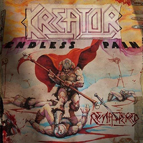 Album cover art showing a warrior standing over a defeated enemy with a spear.