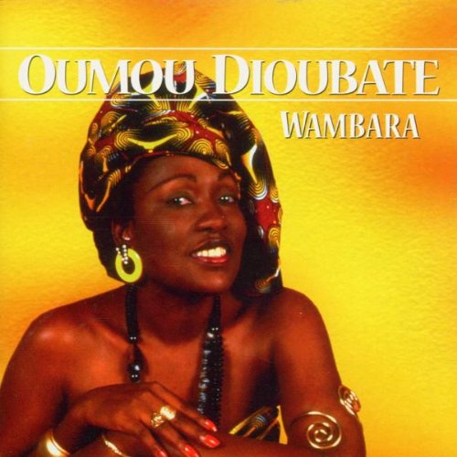 CD cover featuring Oumou Dioubate, a woman with a headwrap and jewelry.