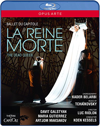 Blu-ray case cover featuring a ballet scene with a woman in a long white dress.