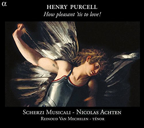CD cover featuring a Baroque painting of an angel with wings.