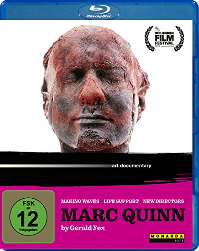 Blu-ray cover featuring a textured, reddish-brown sculpted head and film festival logo.