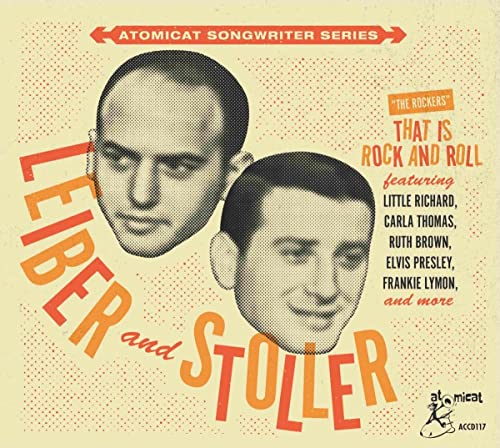 CD cover featuring portraits of Jerry Leiber and Mike Stoller.