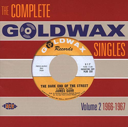 CD cover for "Complete Goldwax Singles - Vol. 2" featuring a record label.