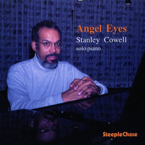CD cover featuring jazz pianist Stanley Cowell at a piano.