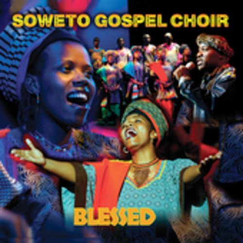 "CD cover featuring a woman singing with a choir in the background."