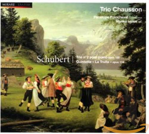CD cover depicting a pastoral scene with people dancing in a landscape.
