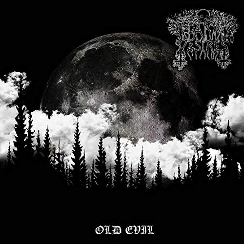 CD cover: dark forest, full moon, and band name "Dark Desires.