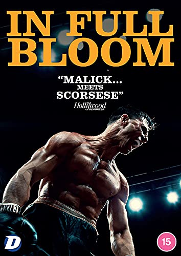 DVD cover for "In Full Bloom" featuring a boxer with a dark background.