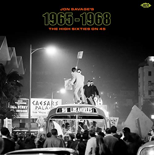 Vinyl record cover: black and white photo of a 1960s protest.