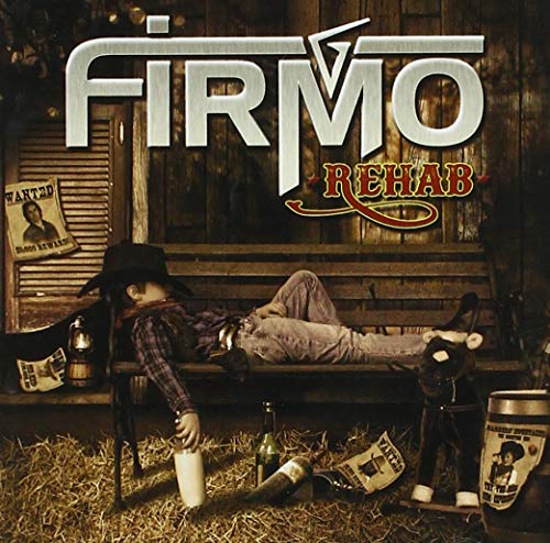 CD cover for Firmo’s “Rehab” depicts a person lounging with bottles.