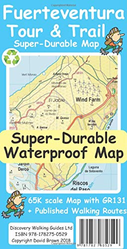 Fuerteventura Tour & Trail Super-Durable Map