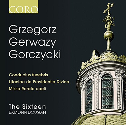 CD cover for Grzegorz Gorczycki’s “Sixteen/dougan” featuring a church spire.