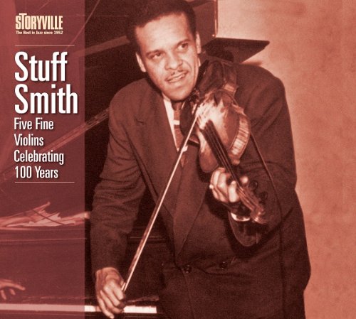 Stuff Smith CD cover featuring a portrait of the violinist playing.