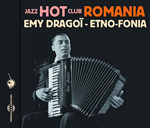 CD cover featuring Emy Dragoi playing an accordion in a suit.